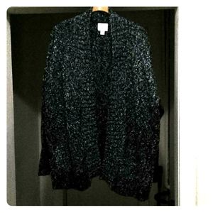 St. John's Bay pull on sweater no button style